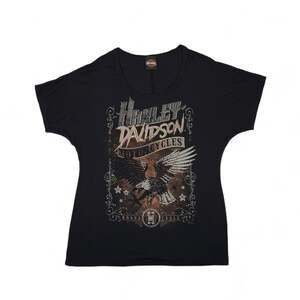 Harley-Davidson Women’s XL Rhinestone Eagle Shirt
